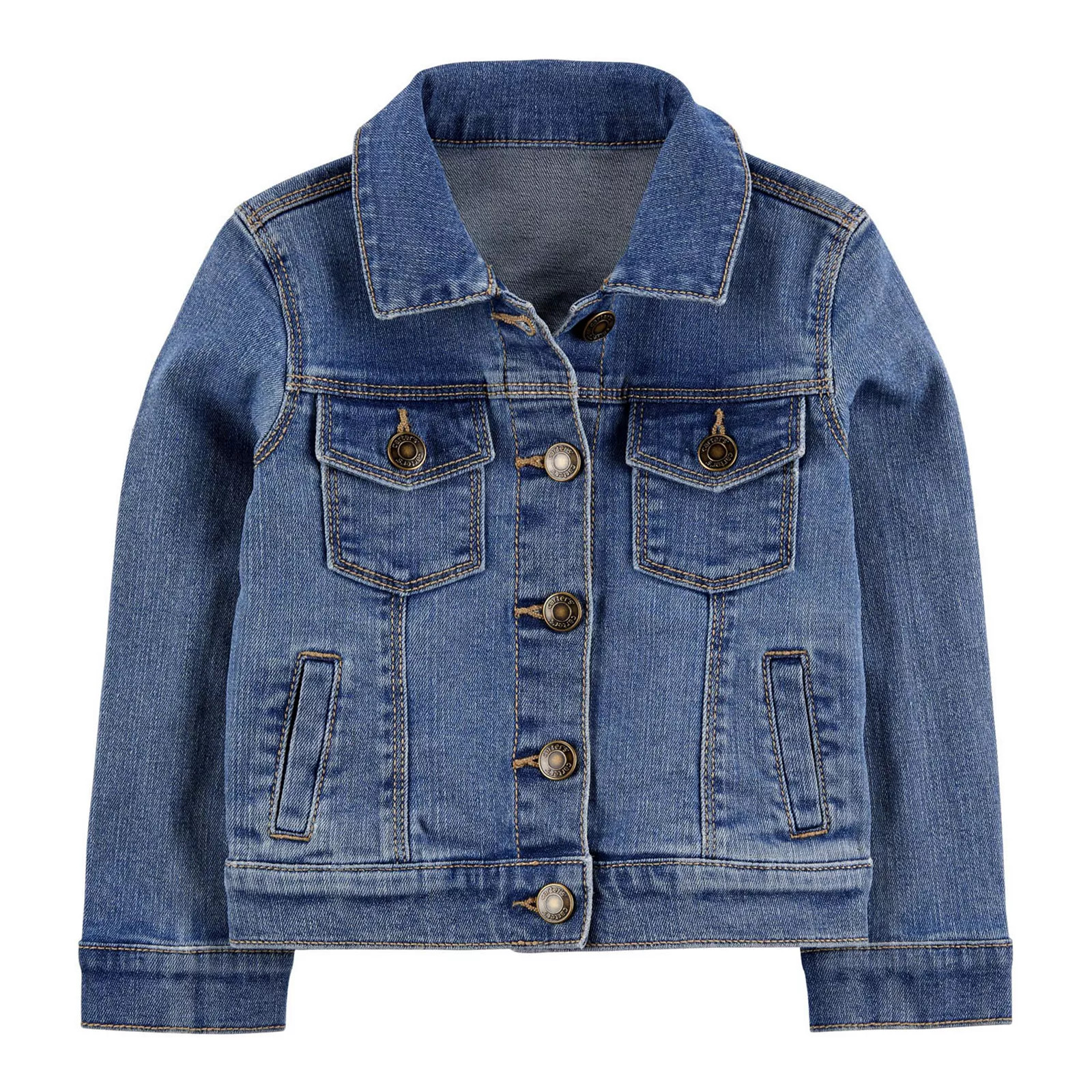 Baby Girl Carter's Denim Jacket, Infant Girl's, Size: 6 Months, Blue | Kohl's