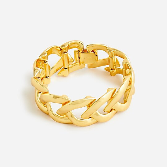 Chainlink clasp bracelet | J. Crew US