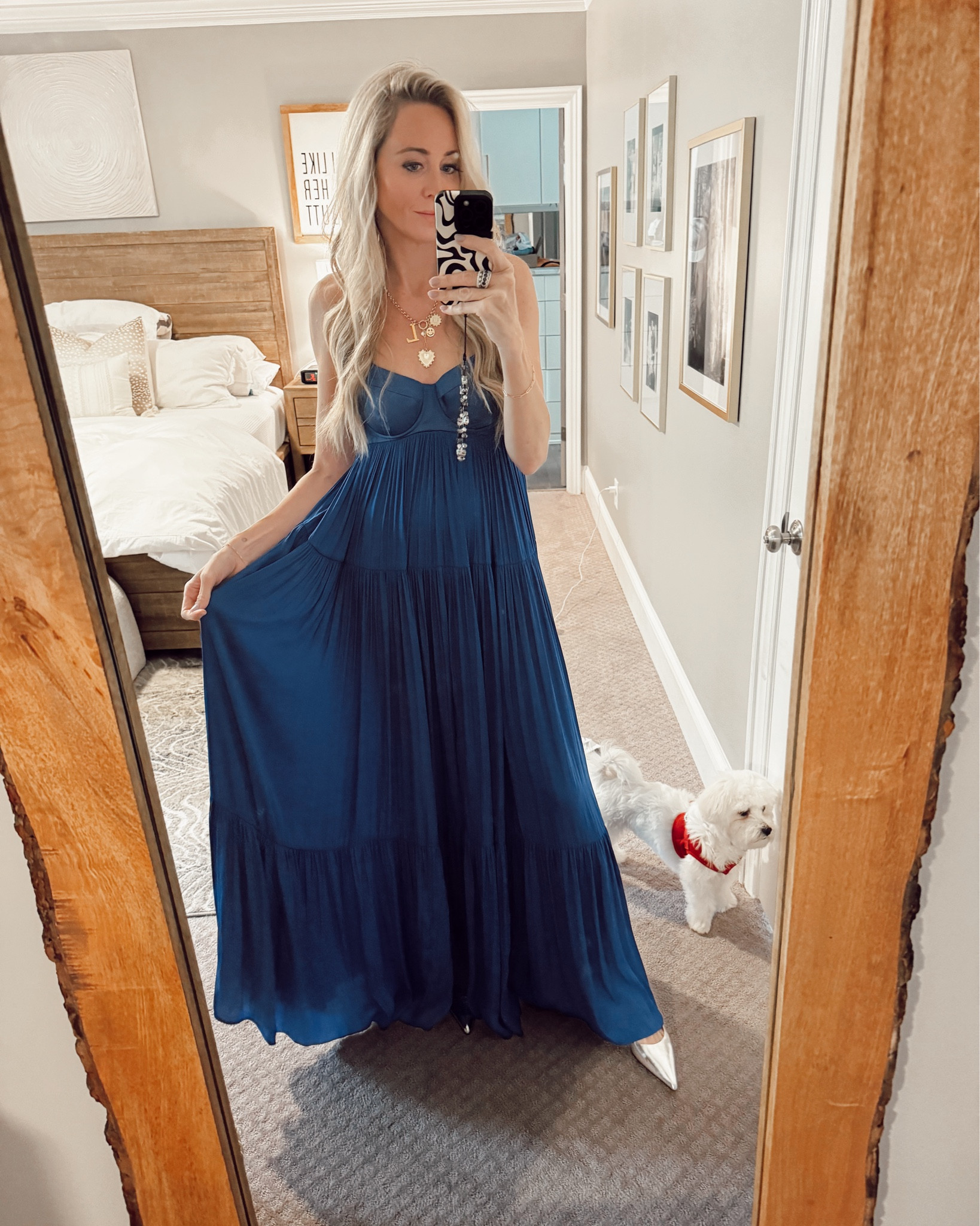 Free People gala dress? Yes, please! 🩵🩵🩵 necklace is @knottybling ✨

#LTKwedding #LTKshoecrush #LTKstyletip