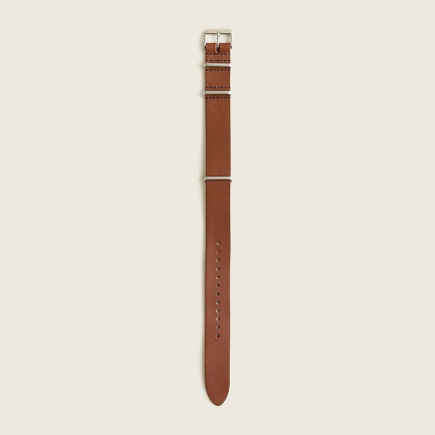 20mm leather watch strap | J.Crew US