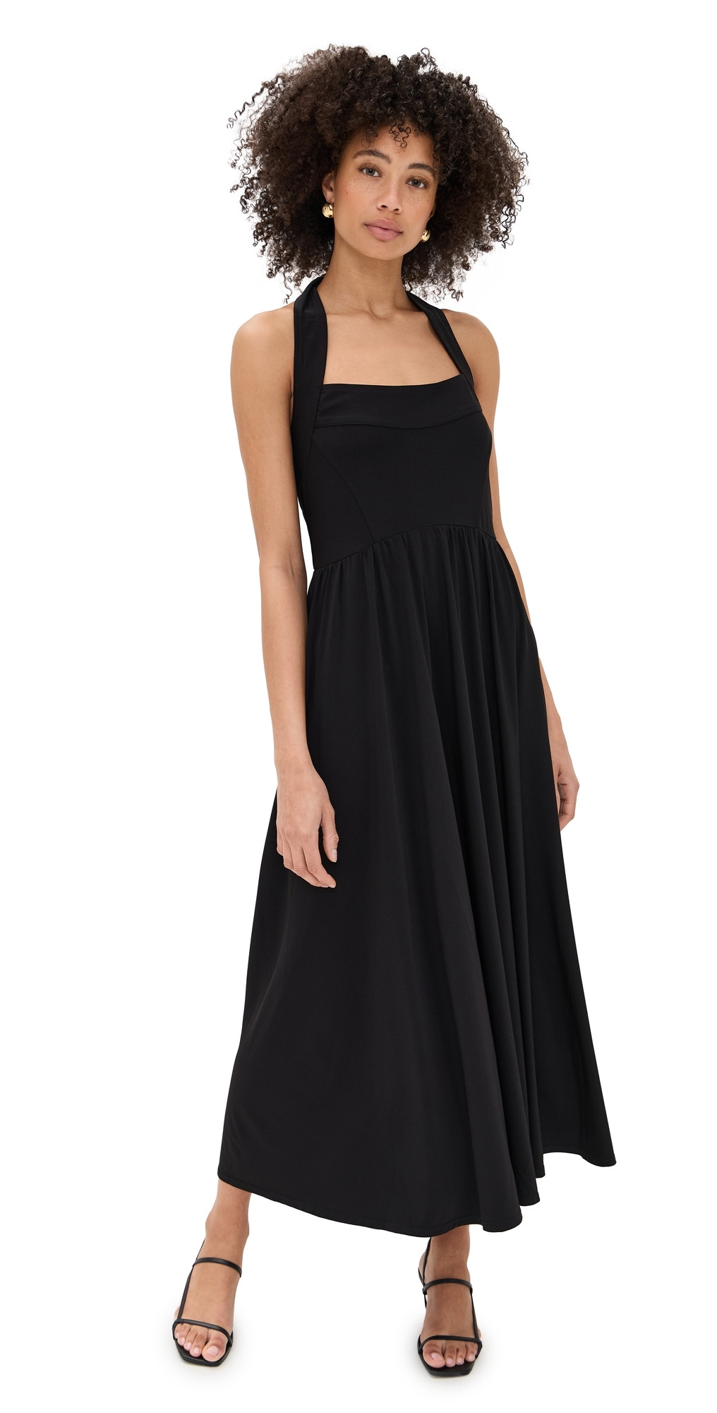 Hill House Home Fleur Dress Black Jersey L | Shopbop