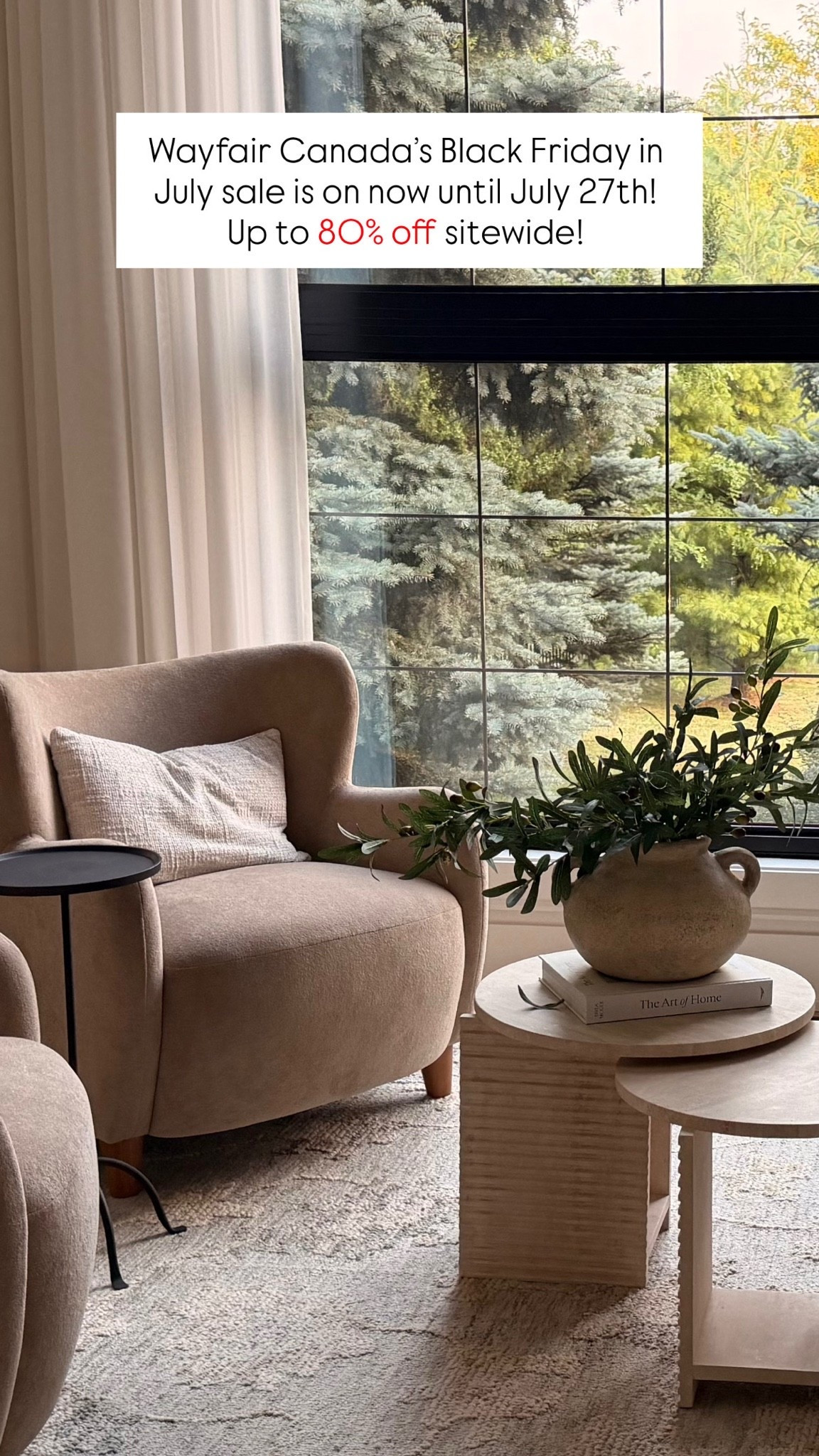 @Wayfair Canada’s Black Friday in July sale is on now until July 27th! Up to 80% off sitewide on all our faves!! 

#wayfaircapartner #wayfaircahome

#LTKcanada #LTKsummer #LTKsale