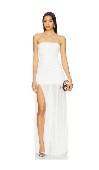 retrofete Adele Dress in White. - size S | Revolve Clothing (Global)