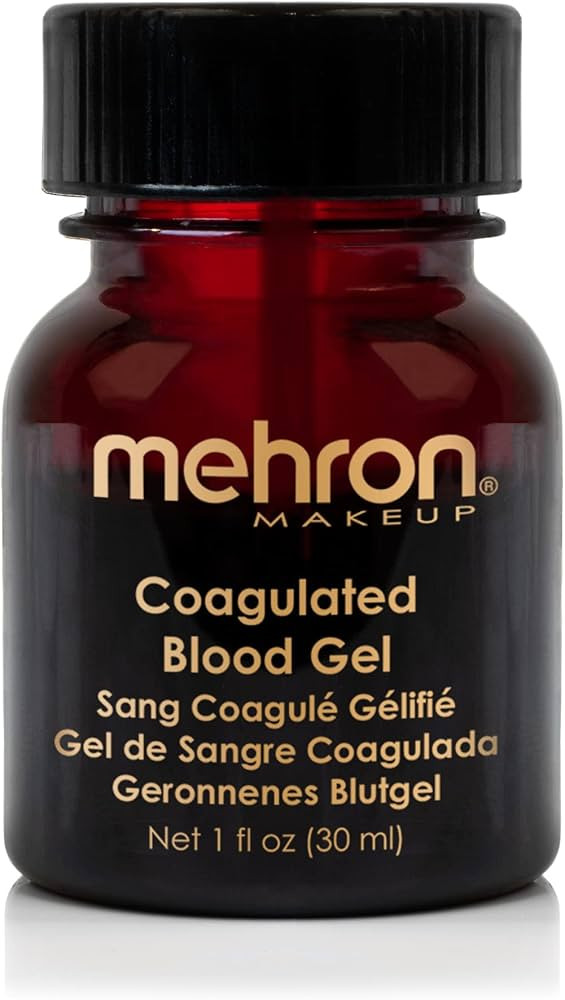 Mehron Makeup Coagulated Blood Gel | Fake Thick Blood Makeup | SFX for Halloween, Cosplay, and Sp... | Amazon (US)