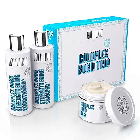 Boldplex 3, 4 & 5 Bond Restore Treatment, Shampoo & Conditioner Trio Gift Set - Hydrating Protein... | Amazon (US)