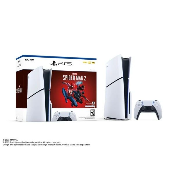 PlayStation®5 Console – Marvel’s Spider-Man 2 Bundle with Bonus Game (Model Group - Slim) | Walmart (CA)