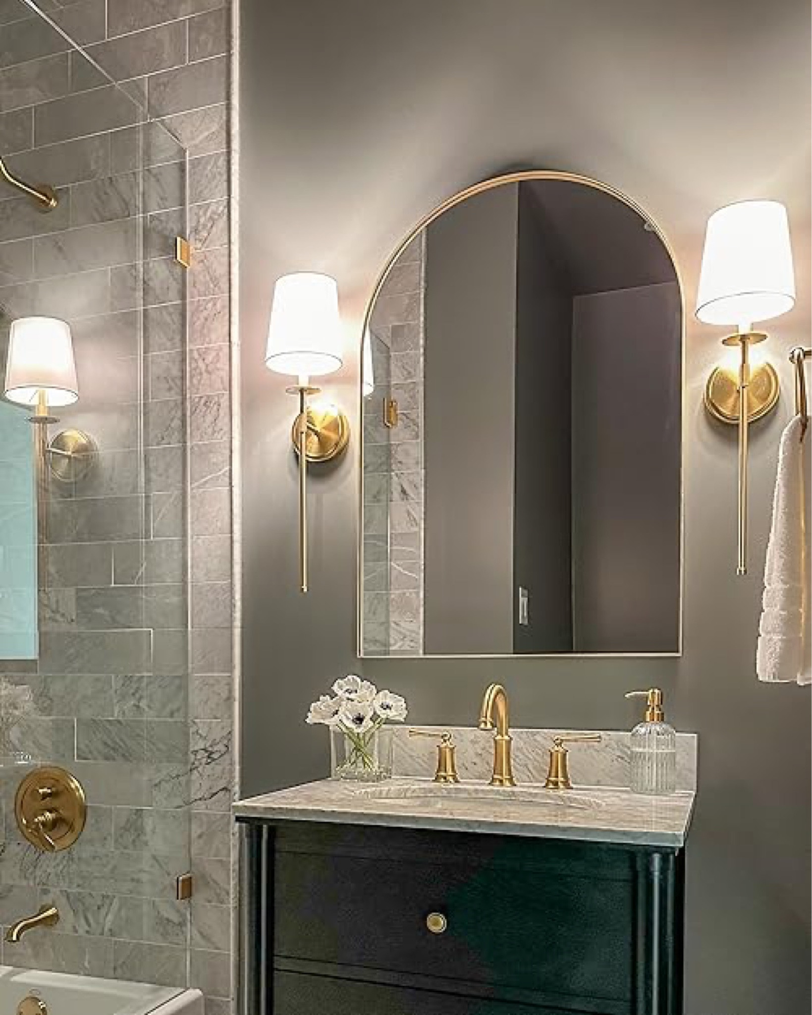 Arched bathroom mirror on Prime Day Deal! The quality and finish are beautiful and matches with the rest of my fixtures perfectly!

prime, prime day, prime day sale, amazon prime day, prime day deals#LTKxPrimeDay 

#LTKSaleAlert #LTKHome