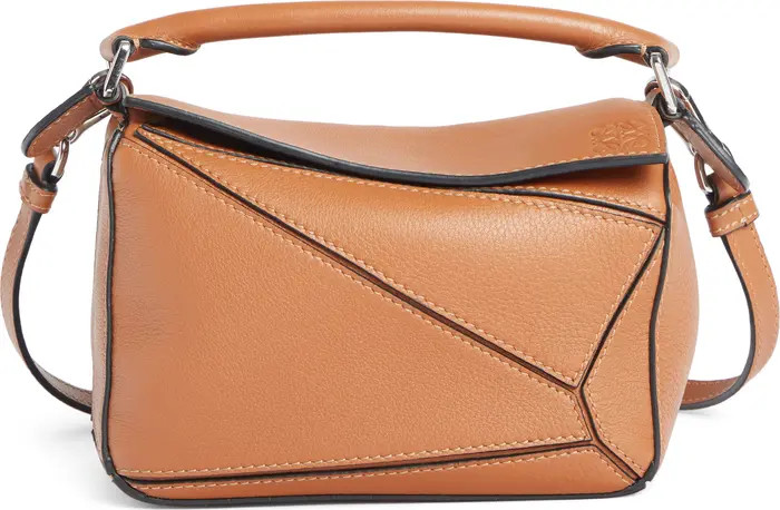 Mini Puzzle Calfskin Leather Bag | Nordstrom