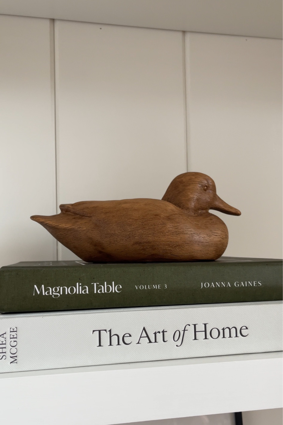 Amazon find! This cute wooden duck is so perfect for fall styling 🍂 

#LTKFindsUnder50 #LTKSeasonal #LTKHome