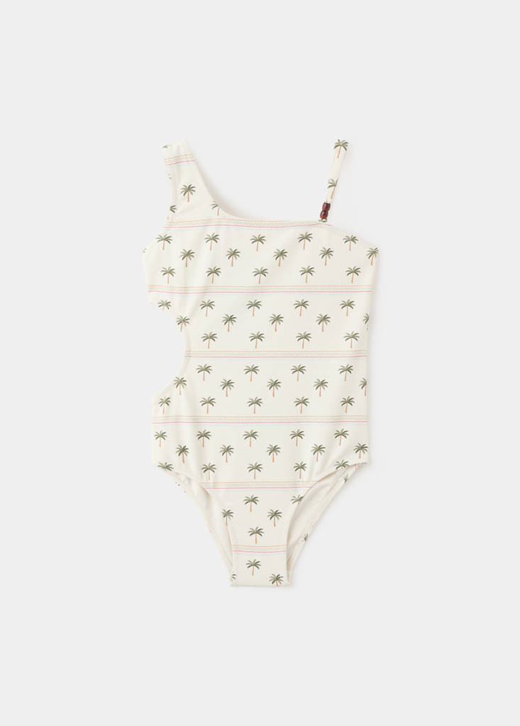 Palm trees print swimsuit trunks white - Kids - 5-6 years - MANGO KIDS | Mango (US/MX/AU)
