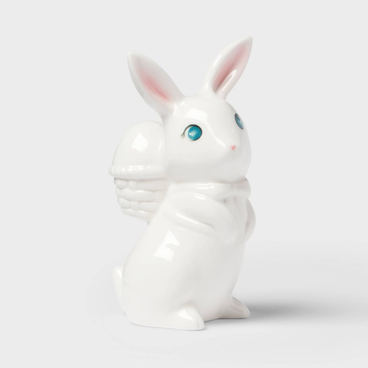Ceramic Bunny with Backpack Easter Animal Figurines - Spritz™ | Target