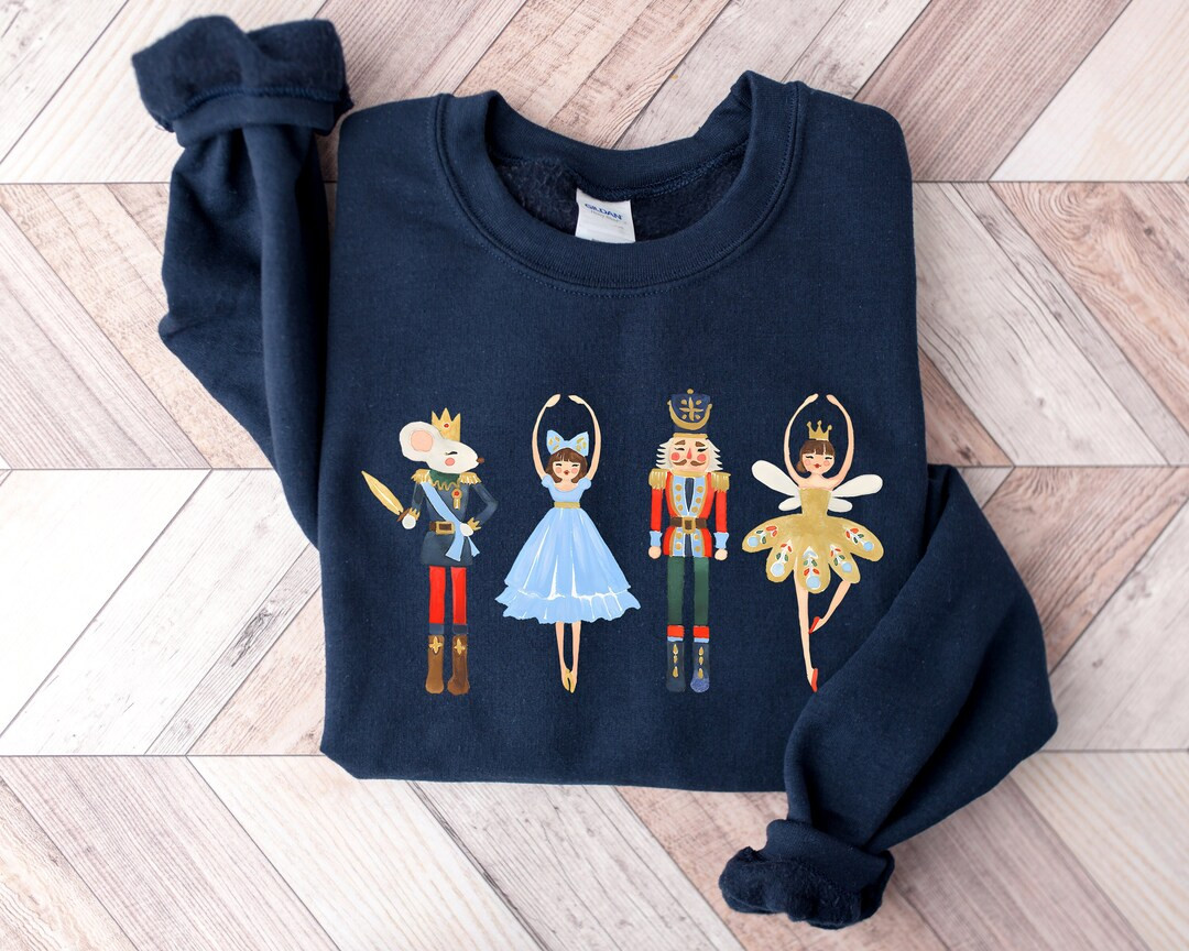 Nutcracker Sweatshirt Christmas Sweatshirt Sugar Plum Fairy - Etsy | Etsy (US)
