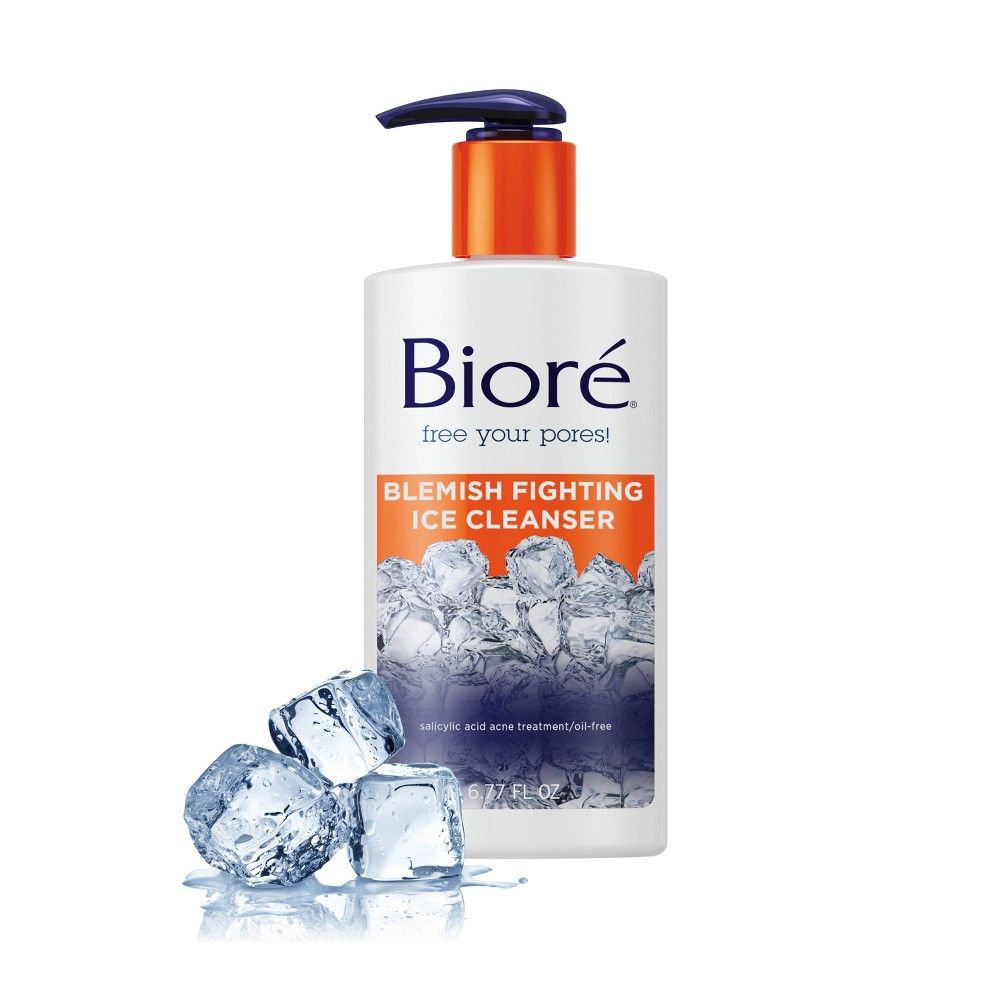 Biore Blemish Fighting Ice Cleanser, Face Wash, Clears & Prevents Acne Breakouts, Salicylic Acid - 6 | Target