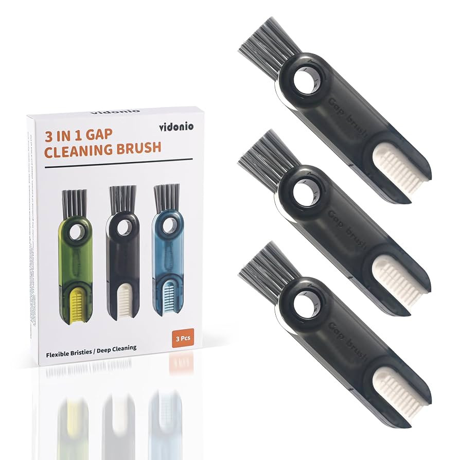 3 in 1 Cup Lid Gap Cleaning Brush Set, Multifunctional Insulation Bottle Cleaning Tools, Mutipurp... | Amazon (US)