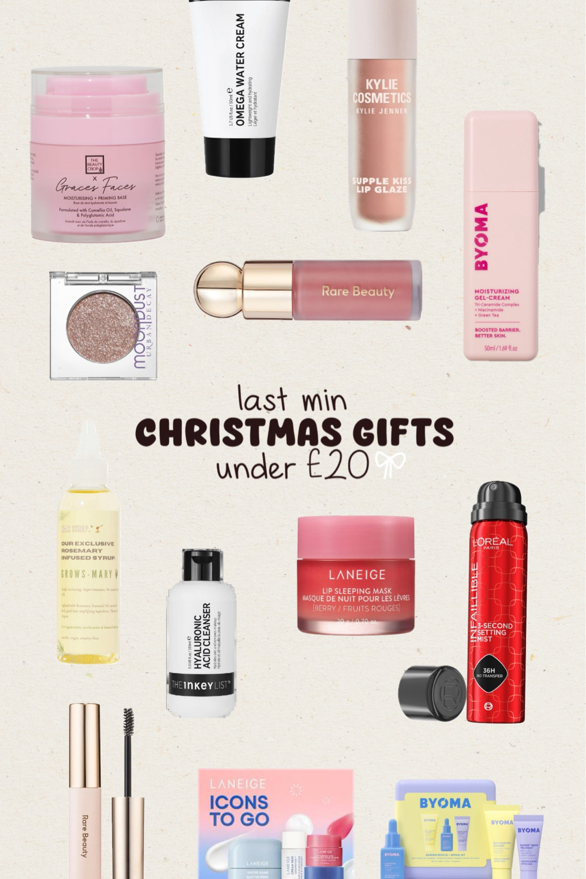 Gifting under £20 - Beauty 

#LTKgiftguide