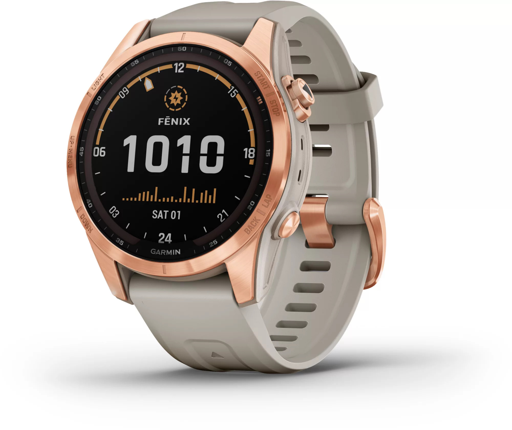 Garmin fenix 7S Solar Multisport GPS Smartwatch, Pink | Public Lands