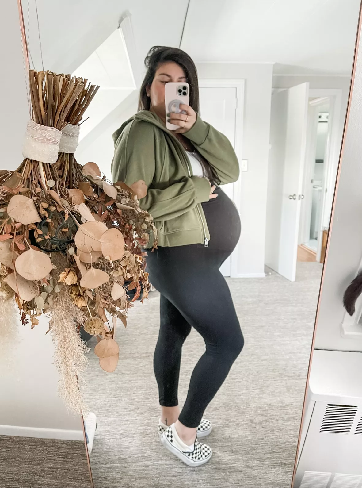 Maternity Leggings Over The Belly Pregnancy Casual Yoga Tights