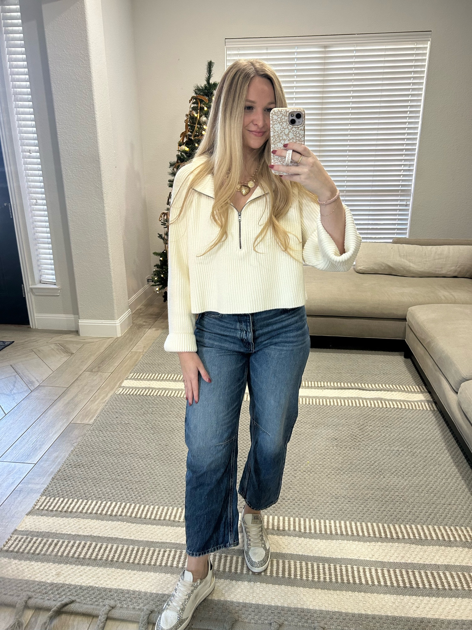 Black Friday outfit of the day! 😅 my necklaces are on sale for 30% off! 

#LTKGiftGuide #LTKCyberWeek #LTKStyleTip