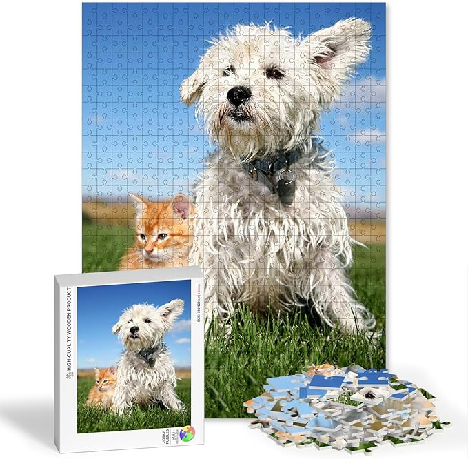 Personalized Jigsaw Puzzles, Photo Puzzle, Pet Puzzle, Wedding Puzzle, Family Reunion Puzzle, Cus... | Amazon (US)