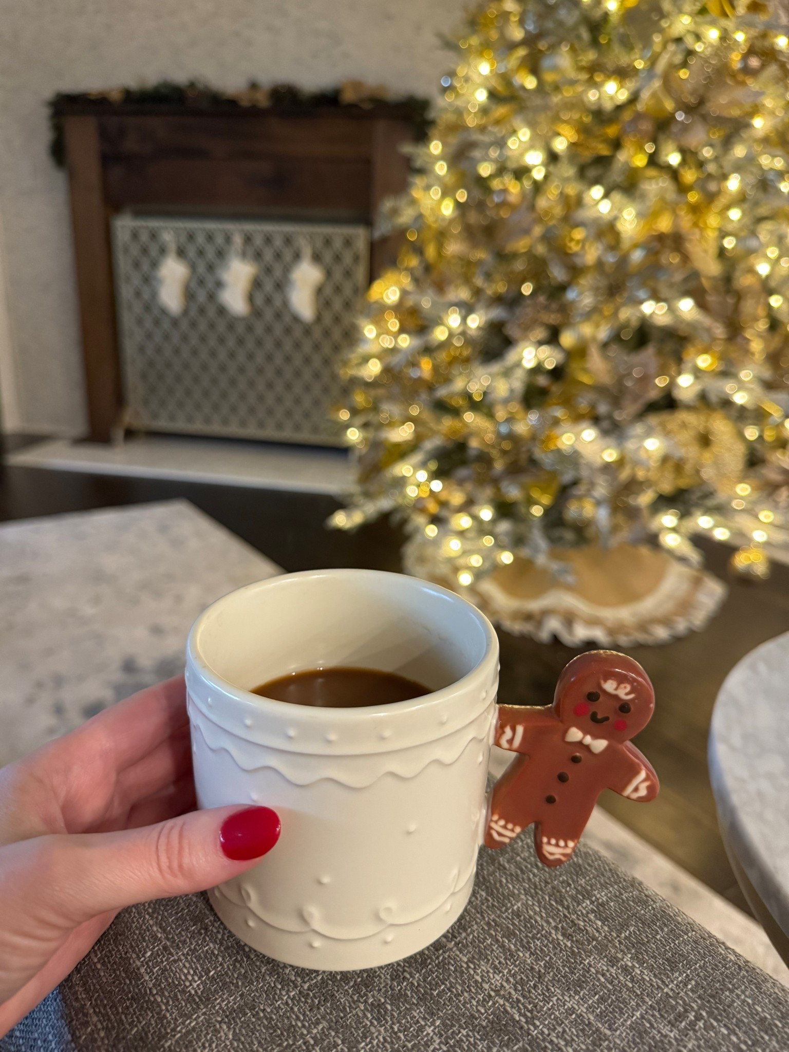 Gingerbread coffee mug, Christmas coffee cup

#LTKFindsUnder50 #LTKSeasonal #LTKHoliday