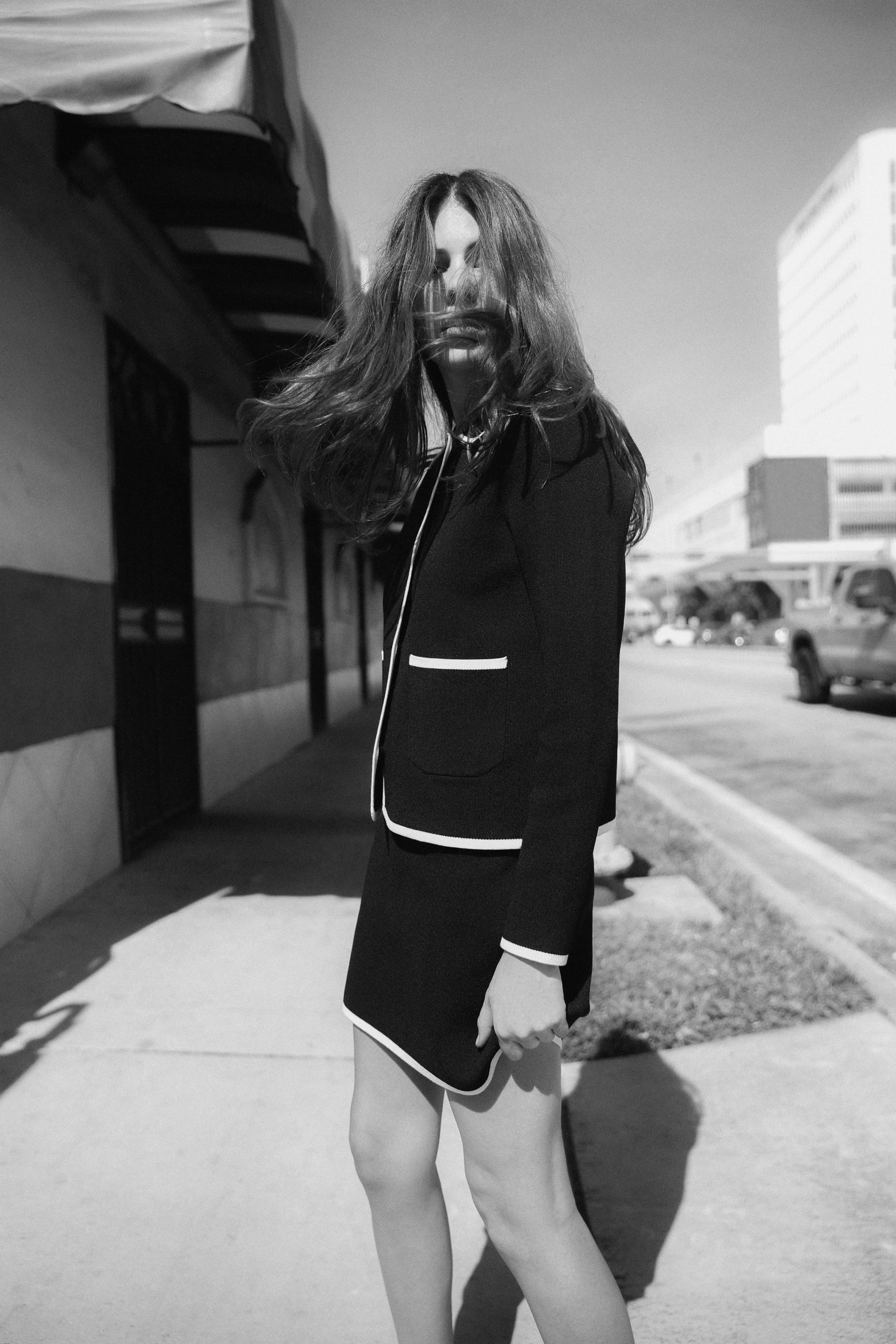 KNIT CARDIGAN WITH CONTRAST TRIMS | Zara UK