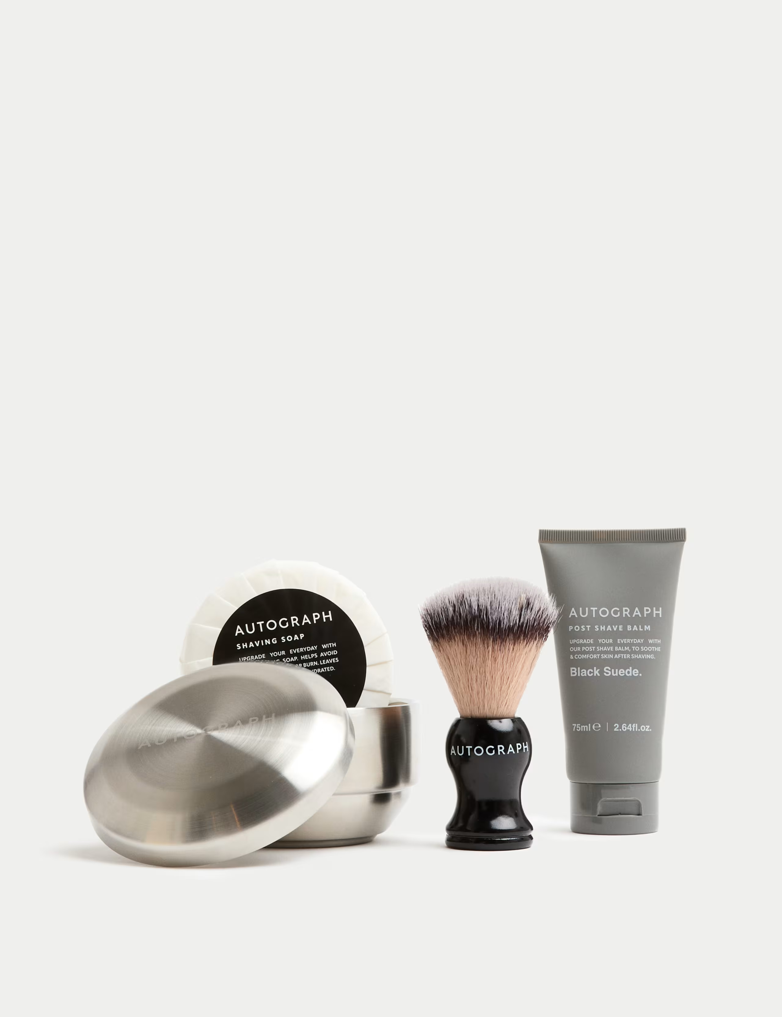 Black Suede Shaving Set | Marks & Spencer (UK)