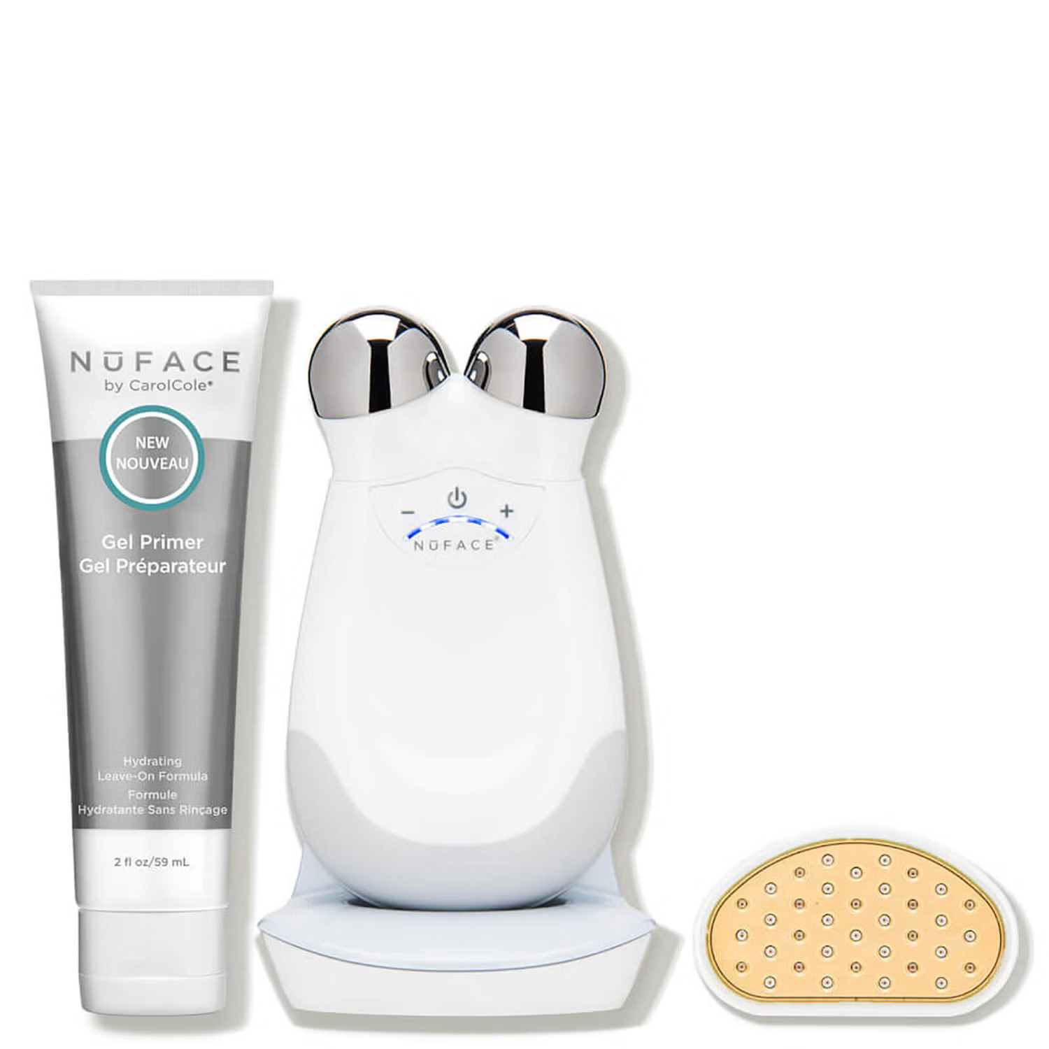 NuFACE Trinity Facial Toning Kit Trinity Wrinkle Reducer Attachment Set (5 piece - $474 Value) | Dermstore (US)