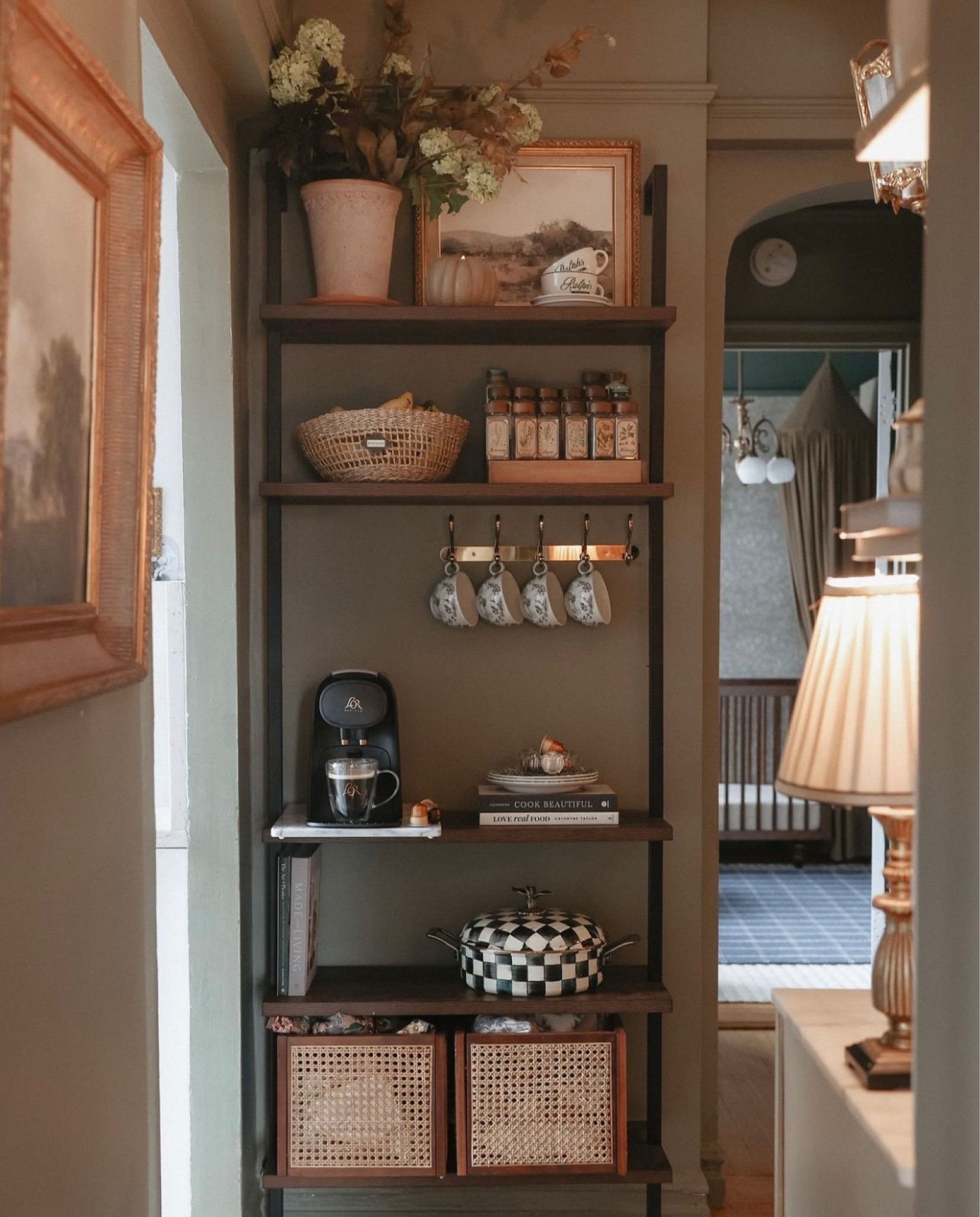 Another view in the kitchen. Linking below wall shelf and home decor + our new coffee machine ☕️

#LTKxPrime #LTKhome