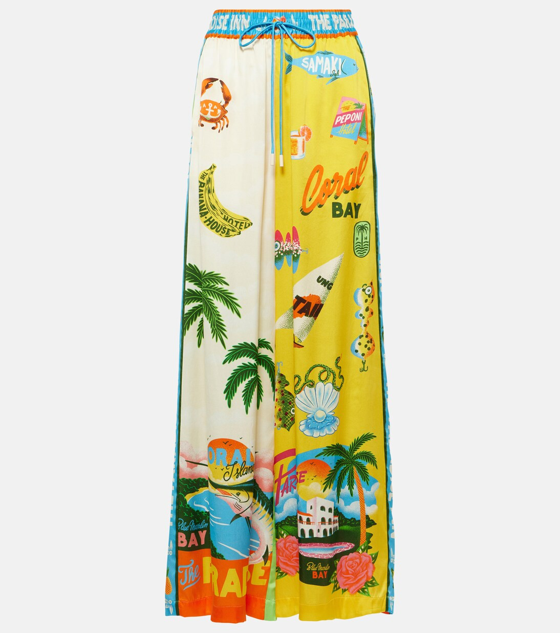 Paradiso printed silk wide-leg pants | Mytheresa (US/CA)
