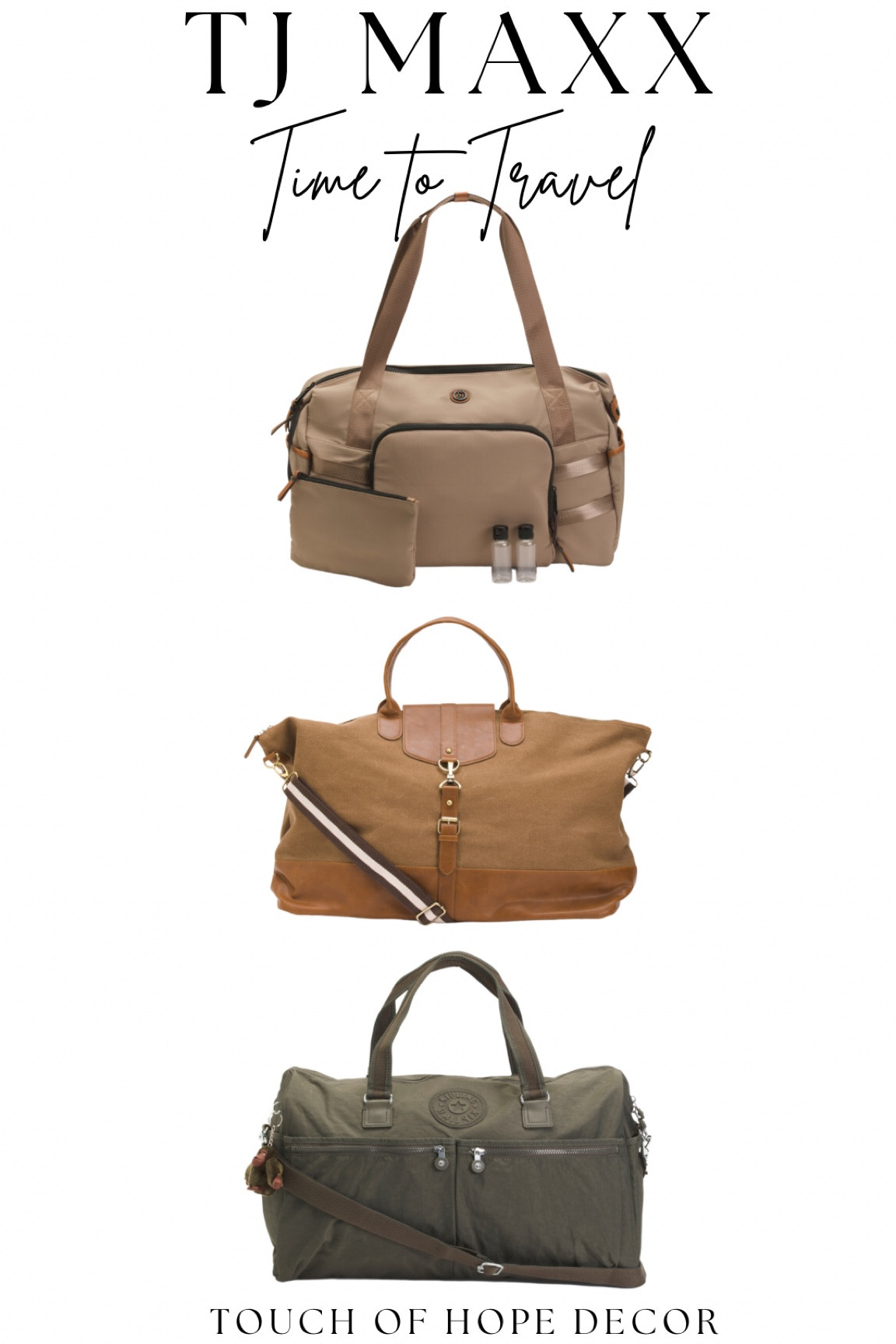 Some amazing bags for your travel 

TJ Maxx, vacation, travel, 

#LTKFindsUnder100 #LTKGiftGuide #LTKTravel