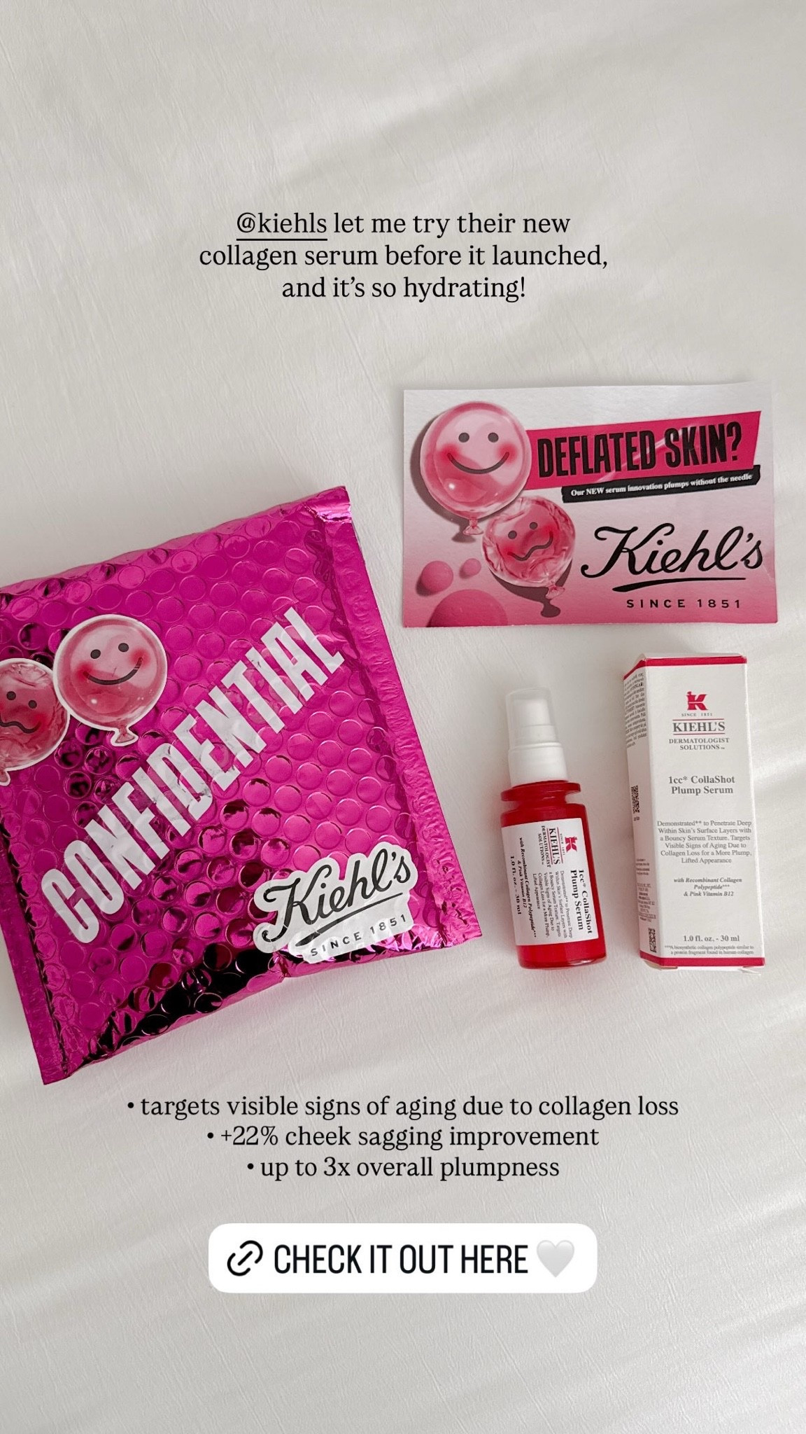 Kiehl’s New Collagen Serum 🤍🩷

So far I’m loving it!

@Kiehls #ad

#LTKmorningroutine #LTKselfcare #LTKBeauty