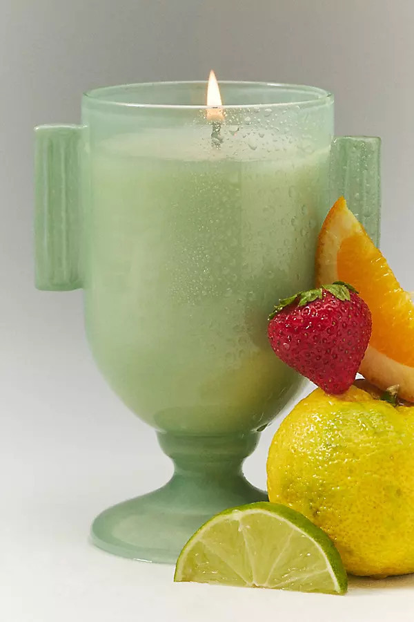 Daphne Fresh Spring Rain & Bright Bergamot Glass Candle | Anthropologie (US)