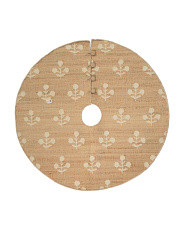Orchard Jute Tree Skirt | Garlands & Trimmings | Marshalls | Marshalls