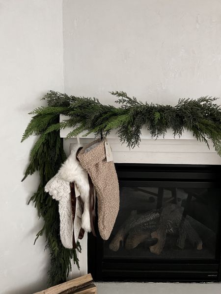 my FAV & BESTSELLING holiday garlands in stock & on sale! Norfolk pine 20% off w/code: SAVE20 & the best realistic beautiful draping cedar is back! I layer both for a full look 
5’ pine $32 & 6’ cedar $68! best price garlands realistic & beautiful! Will sell out always gone early in season by October!

Holiday mantel. Christmas mantel. Home decor. Norfolk pine garland. Mantel garland. Cedar garland. Christmas decor. Holiday decor. Neutral holiday. Natural holiday decor. Living room Christmas. Living room. Fireplace. Christmas mantel garland 

#LTKsalealert #LTKhome #LTKHoliday