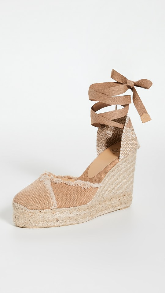 Clarina Canvas Wrap Tall Espadrilles | Shopbop