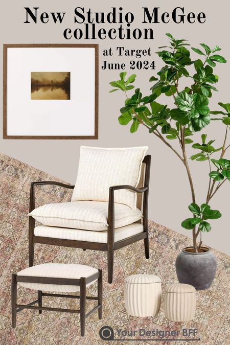 Target, Studio McGee, Ottoman,  Accent Chair Cream, Framed Wall Art, Artificial Leaf Fig Tree, Mate Ceramic Canisters, Woven Area Rug

#LTKHome #LTKSeasonal #LTKFamily