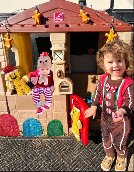 Gingerbread house
Gingerbread
Gingerbread boy 
Gingerbread outfit
Holiday outfit Christmas outfit
Baby boy Christmas 
Toddler boy Christmas
Christmas decor 

#LTKHoliday #LTKSeasonal #LTKbaby
