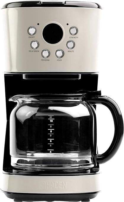 Haden 75028 Innovative 12 Cup Capacity Retro Style Programmable Home Countertop Coffee Maker Mach... | Amazon (US)