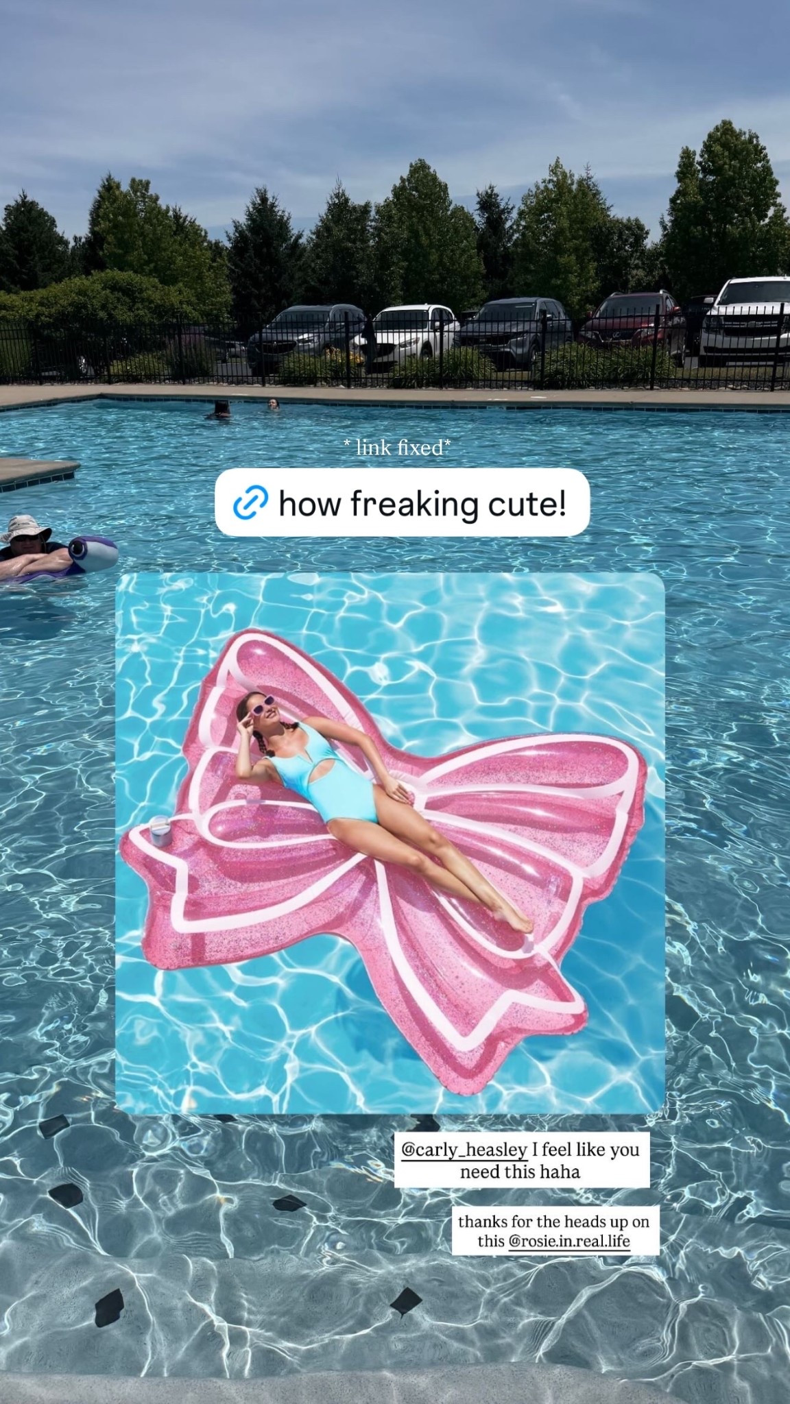 How cute is this pool float?!🦋💖

#LTKKids #LTKSwim #LTKSeasonal