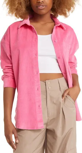 Corduroy Button-Up Shirt | Nordstrom