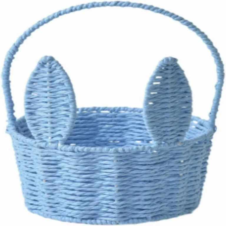 Easter Bunny Flower Basket Empty Handle Flower Girl Flower Basket Easter Camping Kitchen Flower B... | Walmart (US)