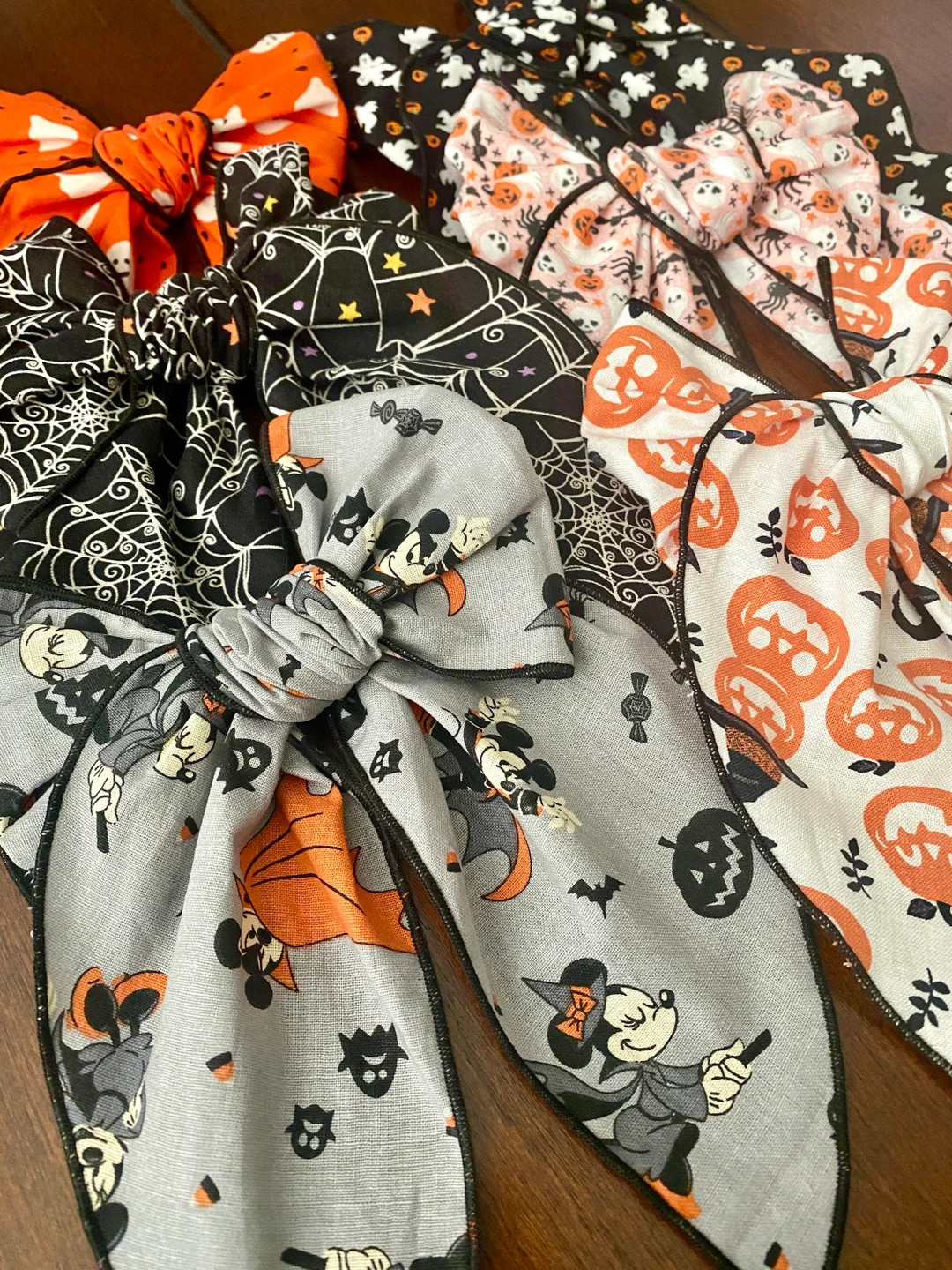 Halloween Hair Bow, Halloween Fable Bow, Minnie Hair Bow, Fable Bow, Big Bow, Large Fable Bow, Me... | Etsy (US)