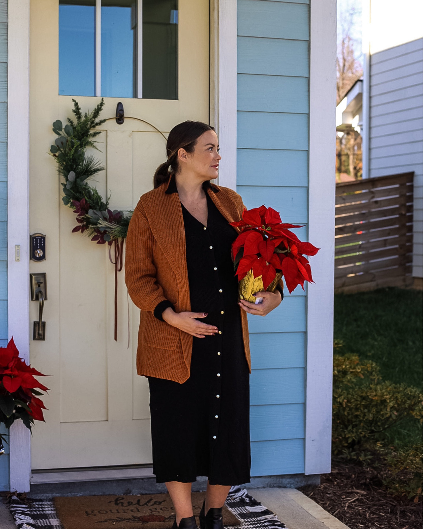 dressing the bump with a cute ribbed sweater dress (only $19) and a long cardigan (only $32)

@WalmartFashion @Walmart #WalmartFashion #WalmartPartner #Sponsored 

Walmart find, Walmart fashion, Walmart style, Walmart finds, Walmart fall outfit, fall style, fall trends, fall outfits, Walmart fashion finds, Walmart fall fashion


#LTKHoliday #LTKSeasonal #LTKunder50