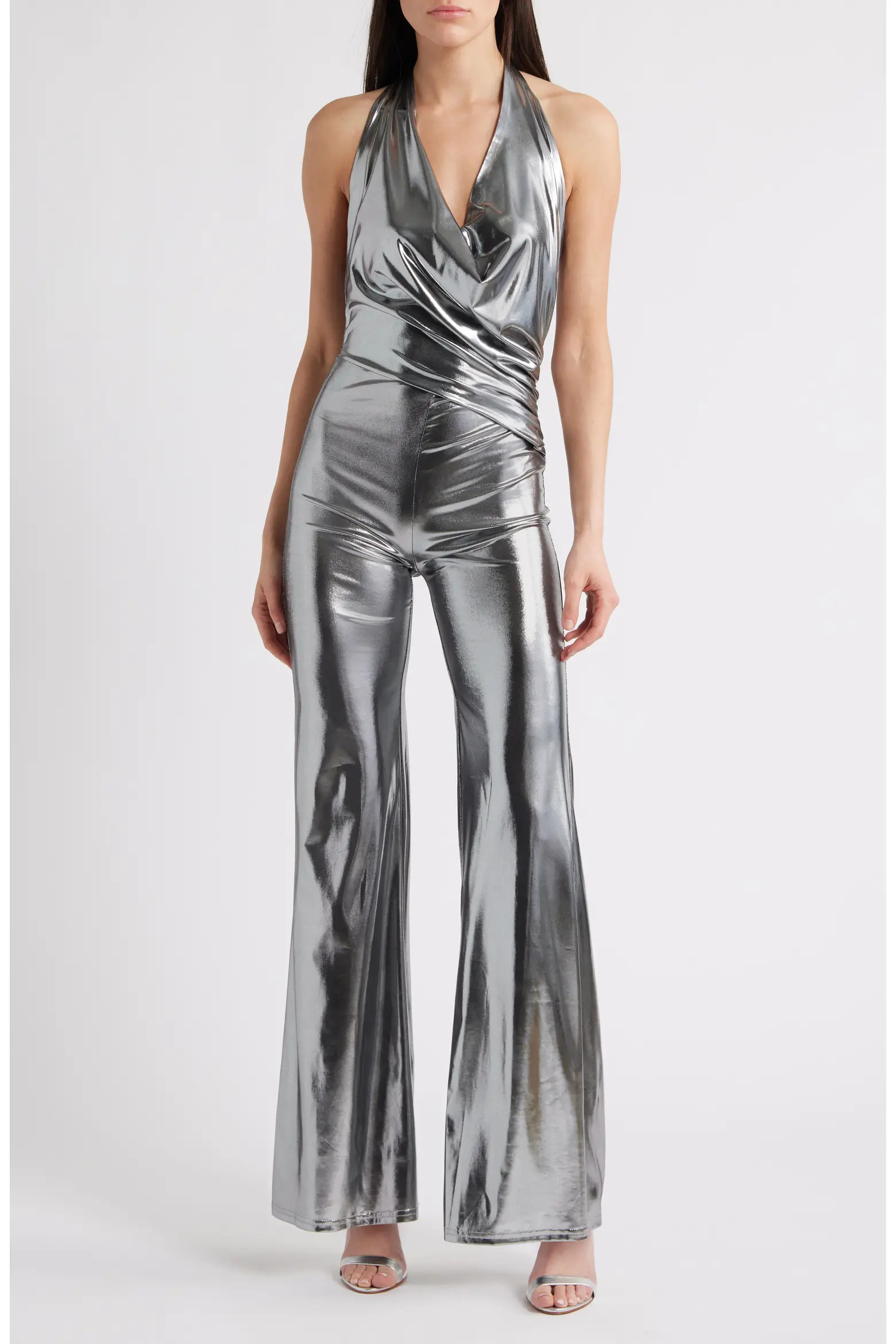Donna Metallic Wide Leg Jumpsuit (Women) | Nordstrom | Nordstrom