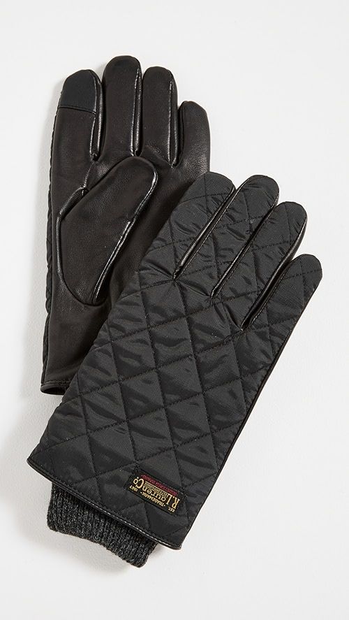 Polo Ralph Lauren Touch Quilted Field Glove with Label | SHOPBOP | Shopbop