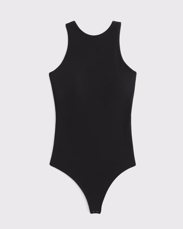Bra-Free Open-Back Bodysuit | Abercrombie & Fitch (US)