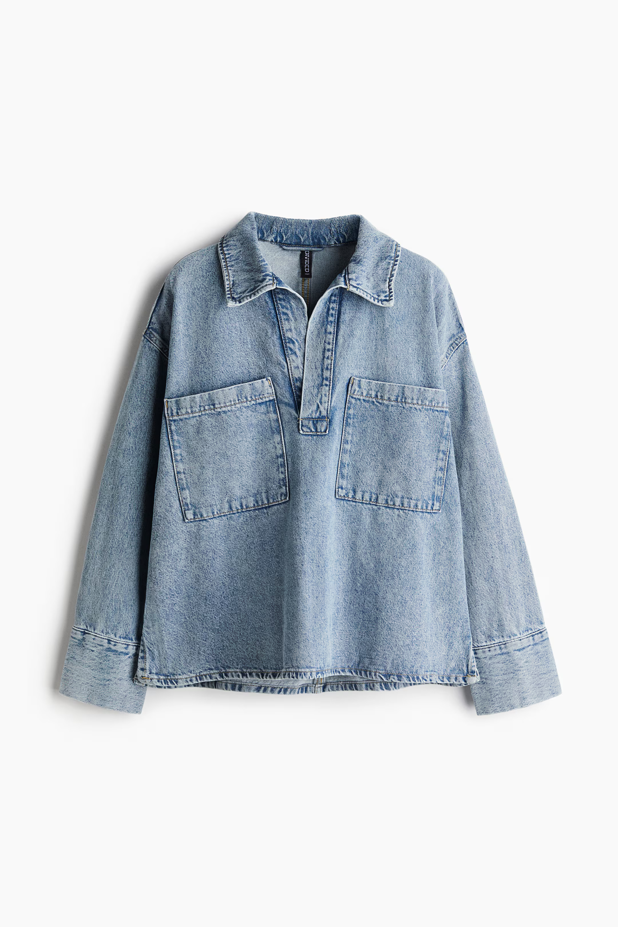 Oversized Pullover Denim Shirt | H&M (US + CA)