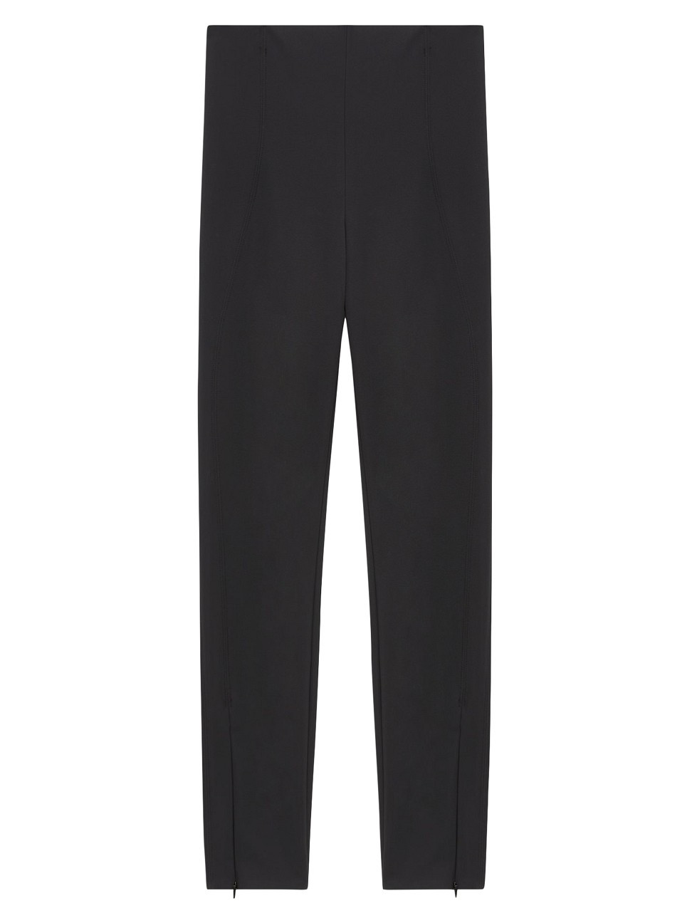 Women's Ankle-Zip Seamed Leggings - Black - Size XS | Saks Fifth Avenue