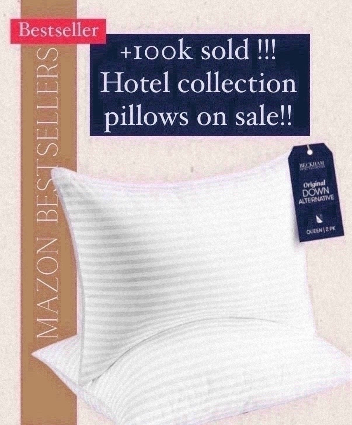 most loved hotel collection pillow on sale 