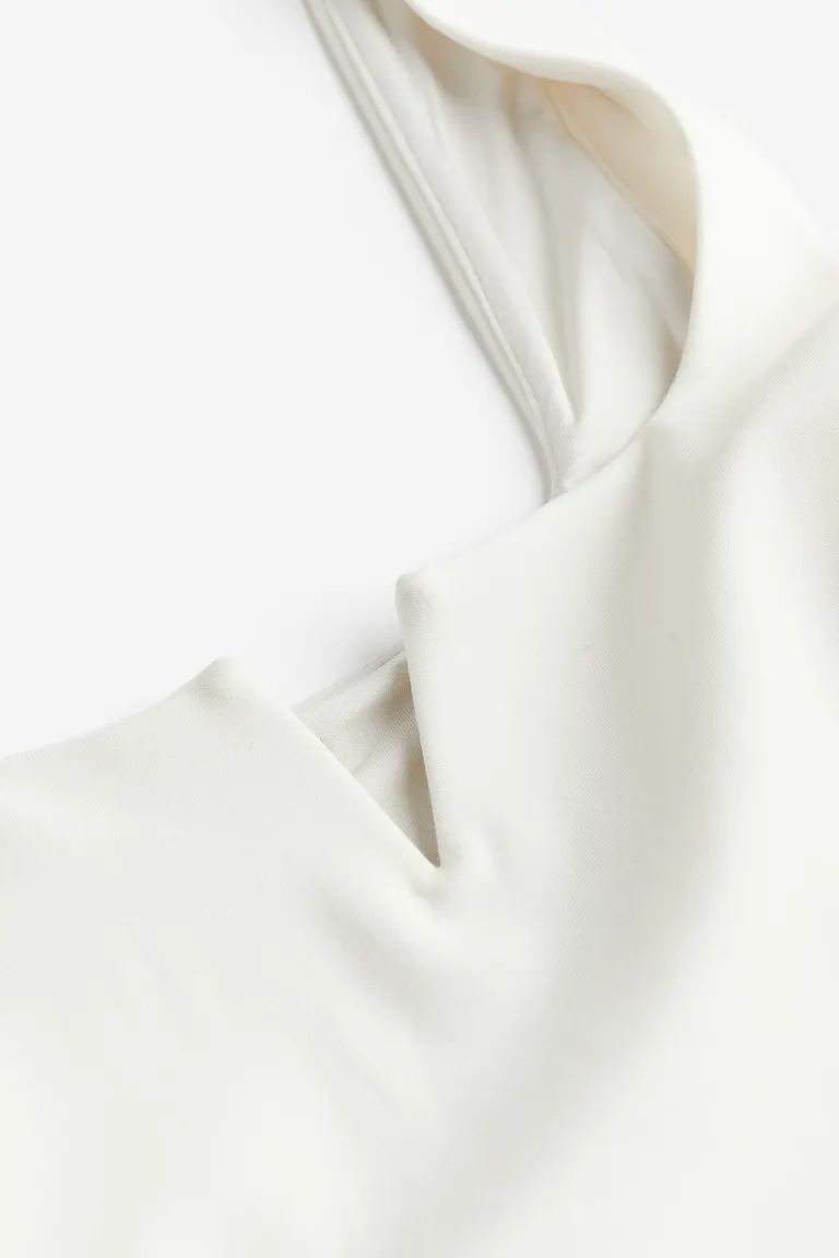 Jersey vest top - Cream - Ladies | H&M | H&M (UK, MY, IN, SG, PH, TW, HK)
